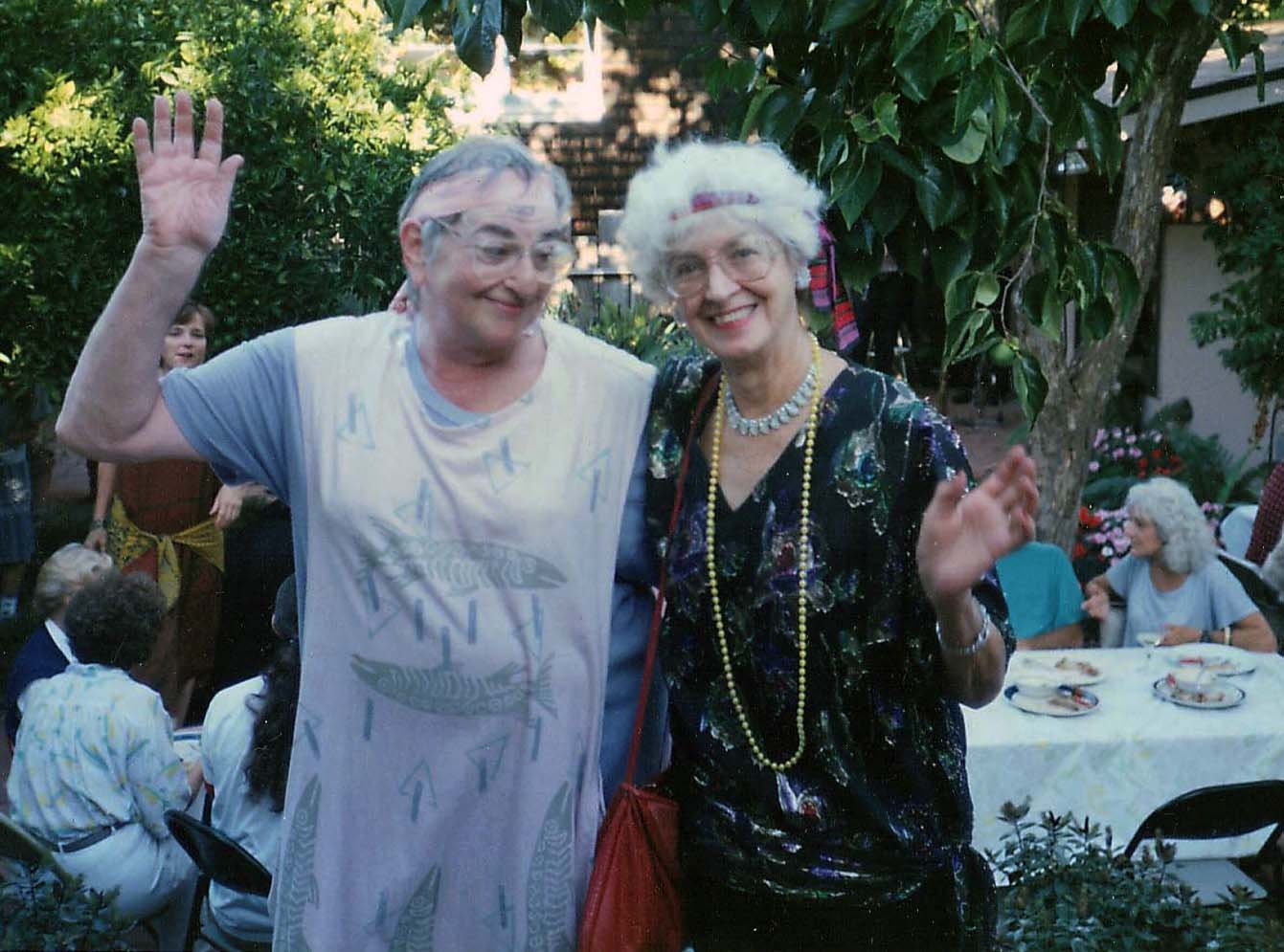 Milly and Lois Stevenson